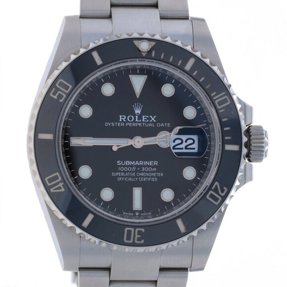 Rolex Submariner Datejust Men's Watch - Stainless Steel Automatic 126610 - Picture 1 of 6